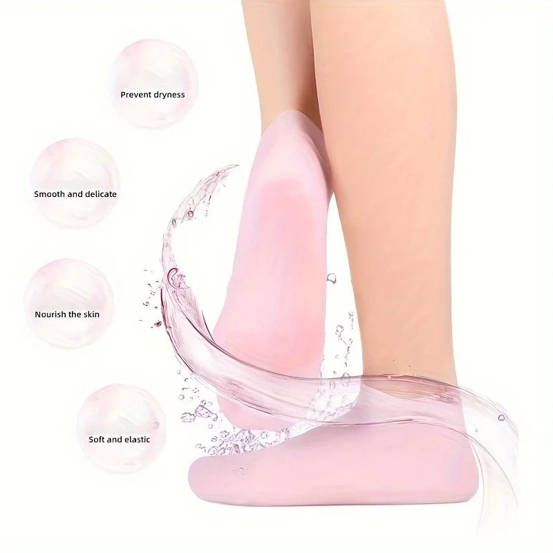 Silicone Moisturizing Socks