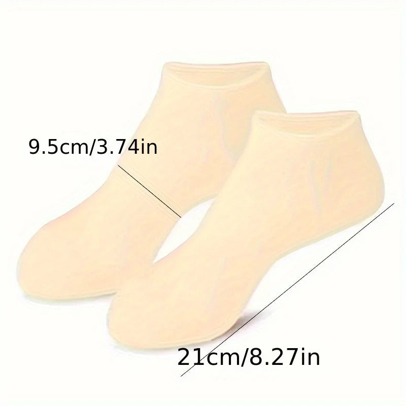 Silicone Moisturizing Socks