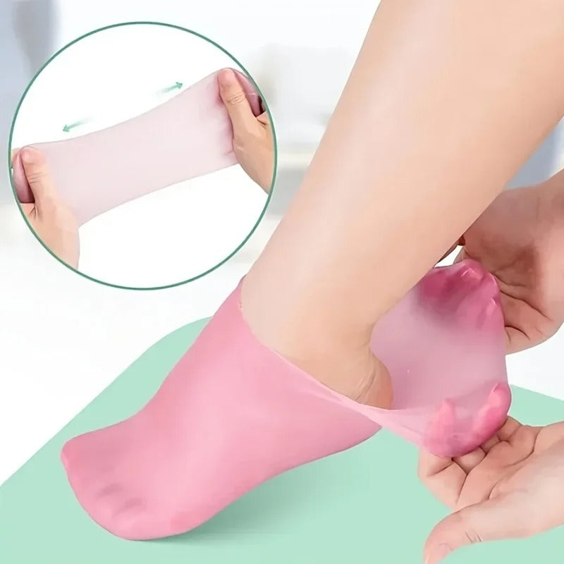 Silicone Moisturizing Socks