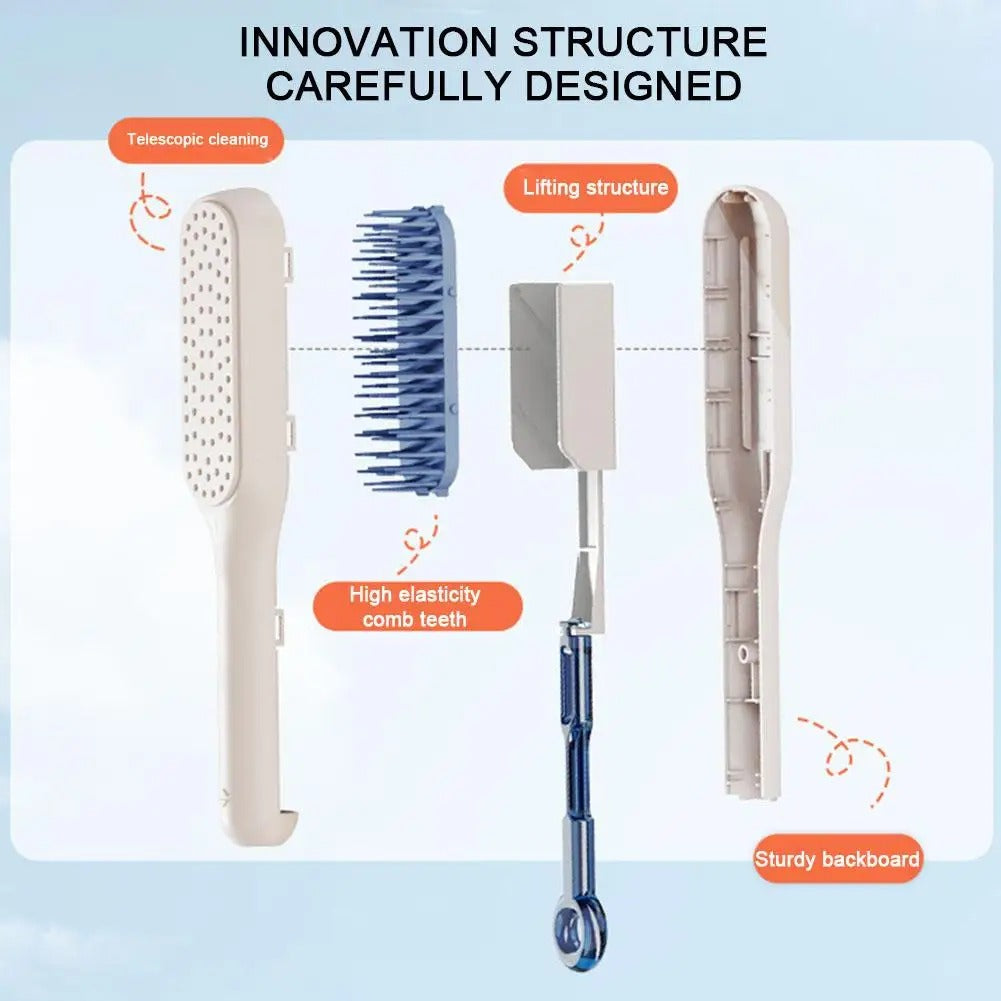 Self-Cleaning Comb