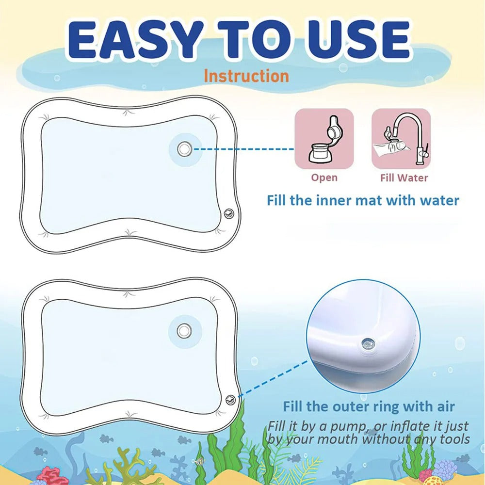 Inflatable Water Mat For Babies