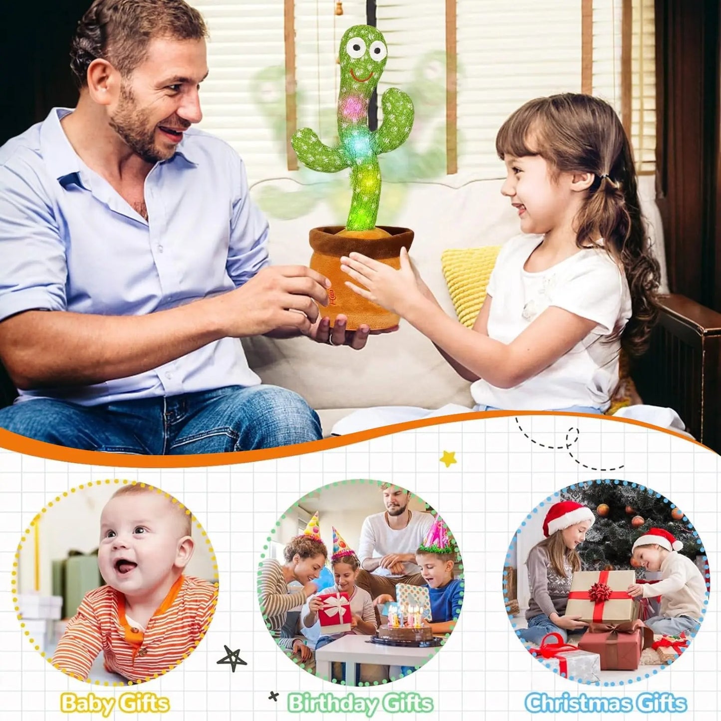 Dancing Cactus Toy